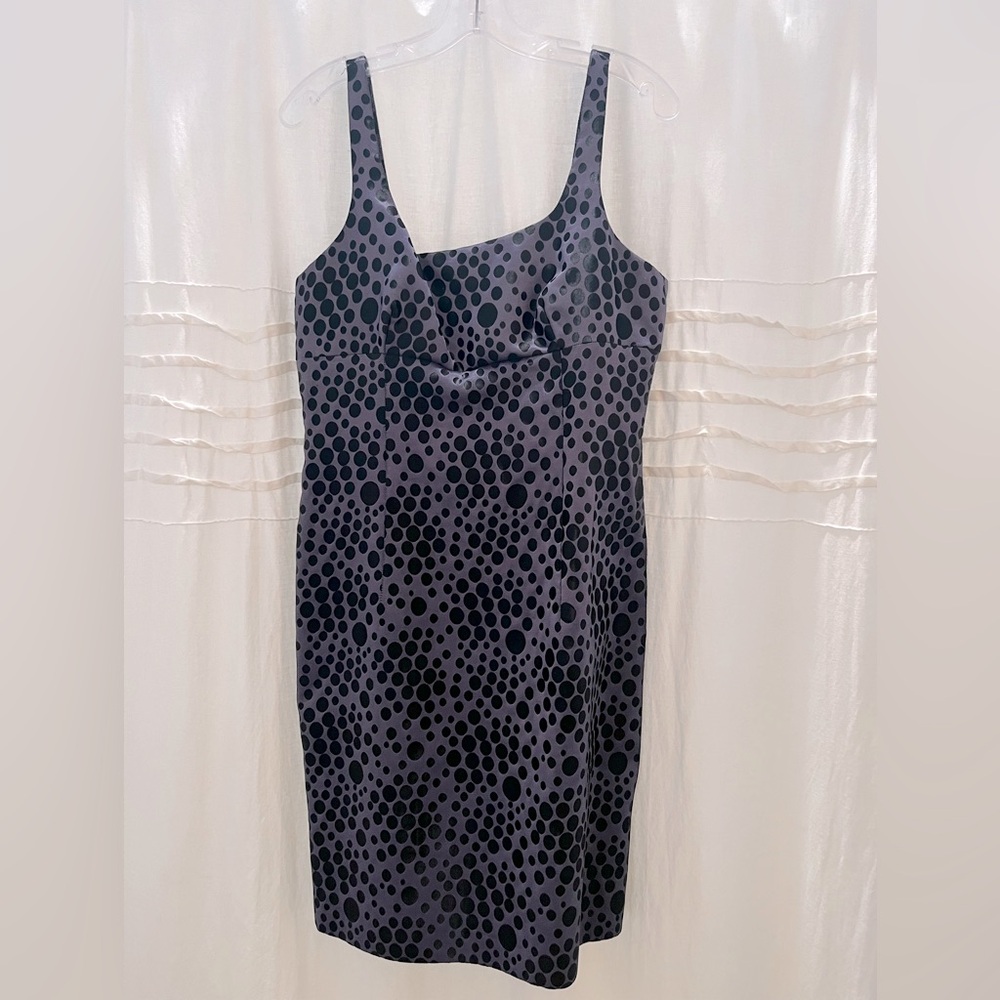 Isabel Ardee size 12 black and purple cocktail dress **Like New**